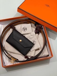 🌟Hermes Pocker 18 黑金 腰帶加腰包🔥