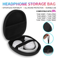 Compatible With JBL TUNE 520BT 670NC 680NC 710BT 720BT 730BT 770NC 780NC Headphone Black Storage Cas