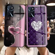 W525 GLASS SOFTCASE OPPO A16 AA16E RENO 6 4G RENO 6 5G RENO 5 RENO 4 RENO 5F RENO 4F A15 A15S A52 A9