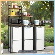 Refrigerator shelf mini floor small freezer above the top kitchen microwave oven multi-layer storage