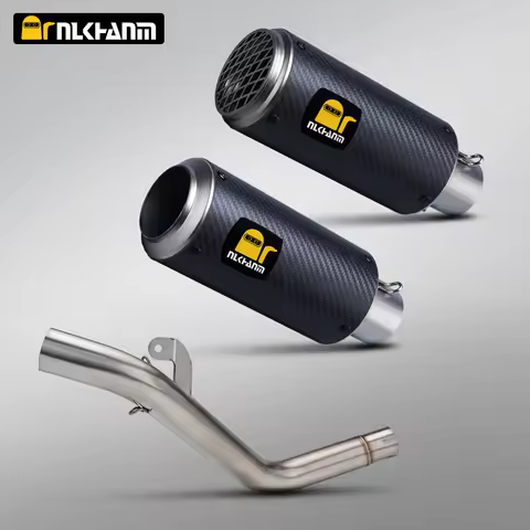 For Triumph Street Triple 765 S R RS 2017 - 2022 Moto Exhaust Escape Modify Project Carbon Fiber 51m