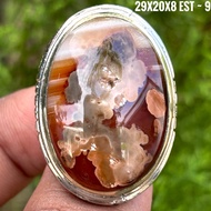 ABSTRACT CORAL AGATE STONEnatural