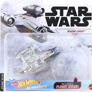 THE MANDALORIAN RAZOR CREST STAR WARS STARSHIPS Mando Hotwheels Razor Crest