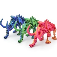 3D printed dinosaur skeleton dragon mammoth children's creative toys 3D printed toys
