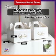 YJL Kotak Doorgift Mangkuk Kahwin Wedding Box Goodies bag Bahulu Doorgift Kotak Custom Box KK-Mangku