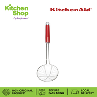 KitchenAid Core Line Wire Strainer (Red) | Stainless Steel Strainer | Oil Strainer | Food Strainer