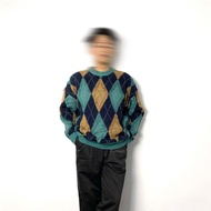 Standard Argyle Pattern Knitwear Sweater (EA10)