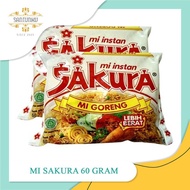 MIE SAKURA 1 PCS / 1 DUS ISI 40 PCS GORENG 60 GRAM [SANTUNKU]