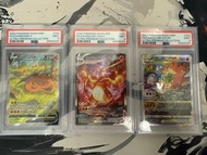 美版 - Pokemon Card PTCG - PROMO 3連號 Charizard V VMax VStar PSA 9噴火龍