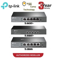 TP LINK TL-R470T+ / TL-R480T+ / OMADA ER605 [ TL-ER605 ] STD 5 PORT MULTI WAN DESKTOP LOAD BALANCE B