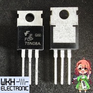 EWR27 FDP75N08A FDP 75N08A Mosfet N-Ch 75V 75A UniFET TO220