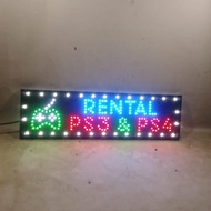 tulisan lampu led / led sign rental ps3 ps4 new