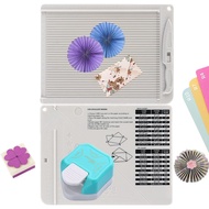 2Pcs Score Board Multi-Purpose Scoring Board Envelope Maker with Bone Folder and 3 in 1 Corner Round