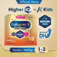 Enfagrow A+ 3 Susu Formula Anak Usia 1 - 3 Tahun Vanila 3000 gr