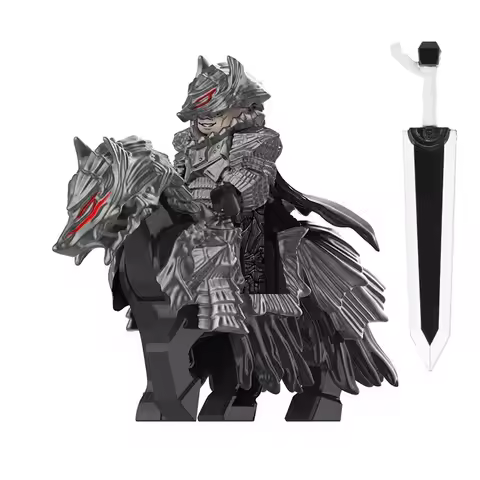 FQ101 FQ102 Anime Cartoon Assemble Compatible Movable Bricks Berserk Guts Mini Puzzle Action Figures