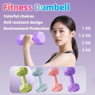 1kg/2kg/3kg Gym Dumbell Set Fitness Exercise Home Weight Training Dumbbell Fitness Exercise Home Wei
