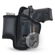 IWB Pistol Holster with Mag Pouch. Eco Leather Holsters for Glock 42/43 / 43X, SIG P365 / P938 W/Com
