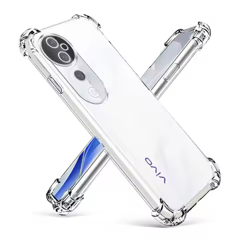 For Vivo V40 SE /Vivo V40 V2348 Case Clear Shockproof Silicone Soft Phone Case For Vivo V40 Pro V40P