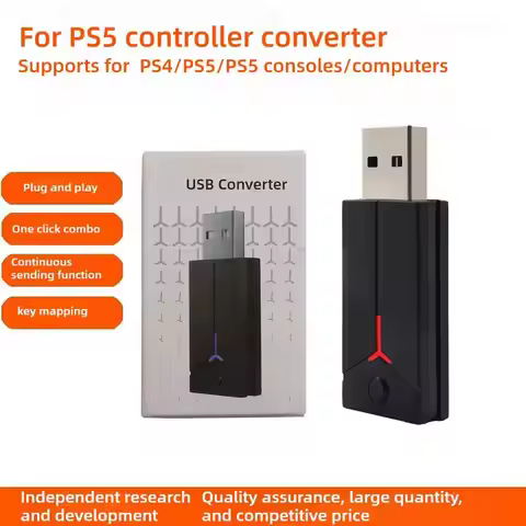 Wireless Game Adaptor Converter For PS USB Converter N5/QRD Maestro S3/Arcade Stick/Dualshock4 Contr