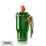 Sidagar(24oz)Tritan Plastic Bottle,Large capacity Aqua Flask with Straw