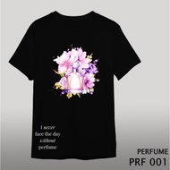 T-shirt Men Women Adults And Children Short Sleeve Perfume PRF Motif 001-003