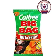 Calbee Big Bag Potato Chips Hot And Spicy 180g