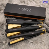 可刻字Fanda profesional Straightener Hair Fanda  Hair Iron Fanda Flat Iron Ceramic Hair Iron Ceramic Ha