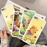 WA51 Winnie The Pooh HONEY Casing for hp Plating OPPO Reno 11 6 3 5 11F 10 4F F9 Pro 5G TPU material