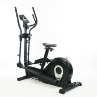 GSPORTS รุ่น GS-B8209-1 Zwift เครื่องเดินวงรีมีที่นั่ง 2-in-1 ลู่เดินกึ่งสเต็ป Elliptical Trainer
