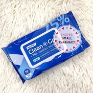 Alcosm NEW LOGO ALCEAN - 75% Alcohol Wet Wipes (50 wipes) - Single Pack