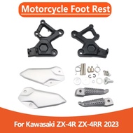 For Kawasaki ZX-4R ZX-4RR ZX 4R 4RR ZX4R ZX4RR 2023 Motorcycle ZX 4R 4RR Footrests FootPeg Bracket S