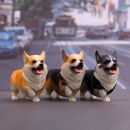 Japanese Corgi Brothers 3 Standing Supermodel Corgi Model Corgi Car Pendulum Car Decoration Car Acce