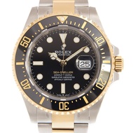 （現貨）全新26年Date ROLEX 勞力士 恒動海使型 126603 SEA-DWELLER 126603-0001 半金海使 海使型 SEA-DWELLER 單黃 間金 金鋼