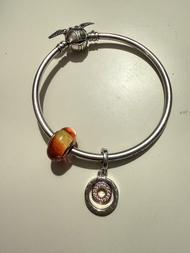 Pandora x Harry Potter Silver Bracelet with 14k gold charm