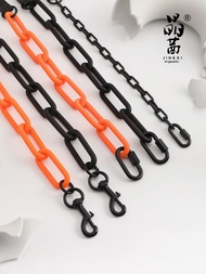 suitable for LV Acrylic orange chain bag belt bag chain presbyopia bag Messenger adjustable shoulder strap single purchase