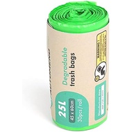 AUTOMEND PRO Garbage Bag for Car - Disposable Trash Bag for Cars | 25L Car Trash Bin | Roll of 30 Ca