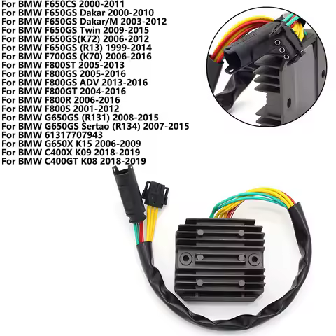 Motorcycle voltage regulator rectifier For BMW F800S F800R F650CS F700GS F800ST F800GS F800GT G650GS