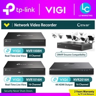 TP-Link VIGI NVR1008H NVR1108H-W (8 Channel) / NVR1016H (16 Channel) / NVR2016H (4K 16 Channel) Netw