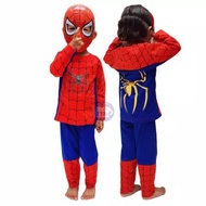 GRATIS TOPENG / COD / BAJU ANAK LABA LABA MAN MERAH / KOSTUM ANAK LABA LABA MERAH / SETELAN ANAK SUP