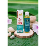 泰国801[ 𝐑𝐄𝐀𝐃𝐘 𝐒𝐓𝐎𝐂𝐊 ]泰国801传统草药按摩油 Thailand 801 Massage Oil 20ml Thailand 801 Minyak Urut
