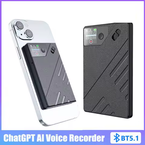 AI Voice Recorder Chat GPT Smart Voice To Text Recorder APP Control Audio Dictaphone for Phone Calls