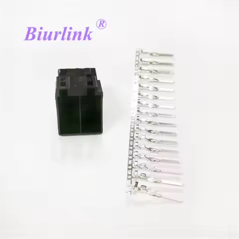2 X Sets 16 Pin Car Radio Female ISO Connector Repair Kit for Peugeot Citroen VW BMW Universal ISO H