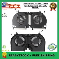 Dell Alienware X17 / R1 / R2 CPU Fan Replacement – 0X63JW / 09DNWT
