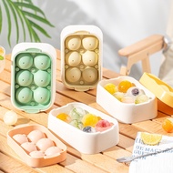 6 Grids Silicone Ice Tray Maker with Cover Silicone Mould | Ice Cube Tray | Ice Maker | Ice Tray | I