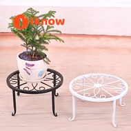 European style flower stand single pot bonsai iron art flower stand indoor balcony flower stand iron