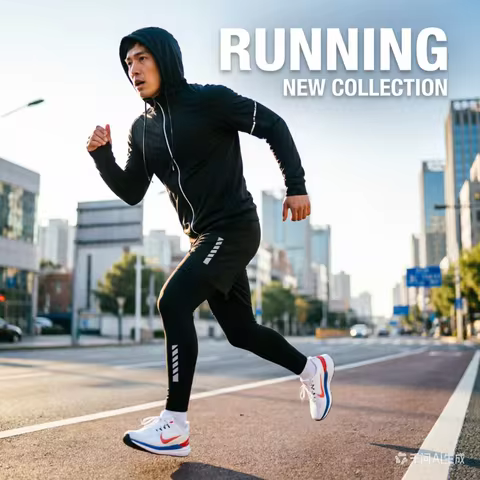 3-7Pcs Men's Ice Fiber Quick-Dry Running Fitness Full Set/Suit Tracksuit For Marathon, Training Cycl