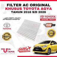 Agya 2012 to/ AC Filter 2026 Original TOYOTA - Agya Cabin AC Filter - Agya Cabin AC Filter - Agya Ca