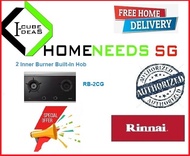 Rinnai RB-2CG  2 Inner Burner Build-In Hob | Local warranty | Express Free Delivery