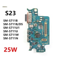 USB Charging Board For Samsung Galaxy S23 SM-S911B S911U S911E S911 25W Fast Charge Port Jack Dock C