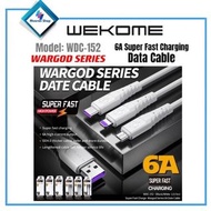 WEKOME WDC-152 WARGOD SERIES (6A) 超快充電線 2米長